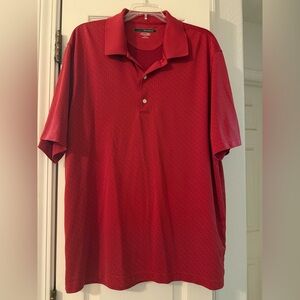 Greg Norman Collection Vibrant Red Polo Shirt